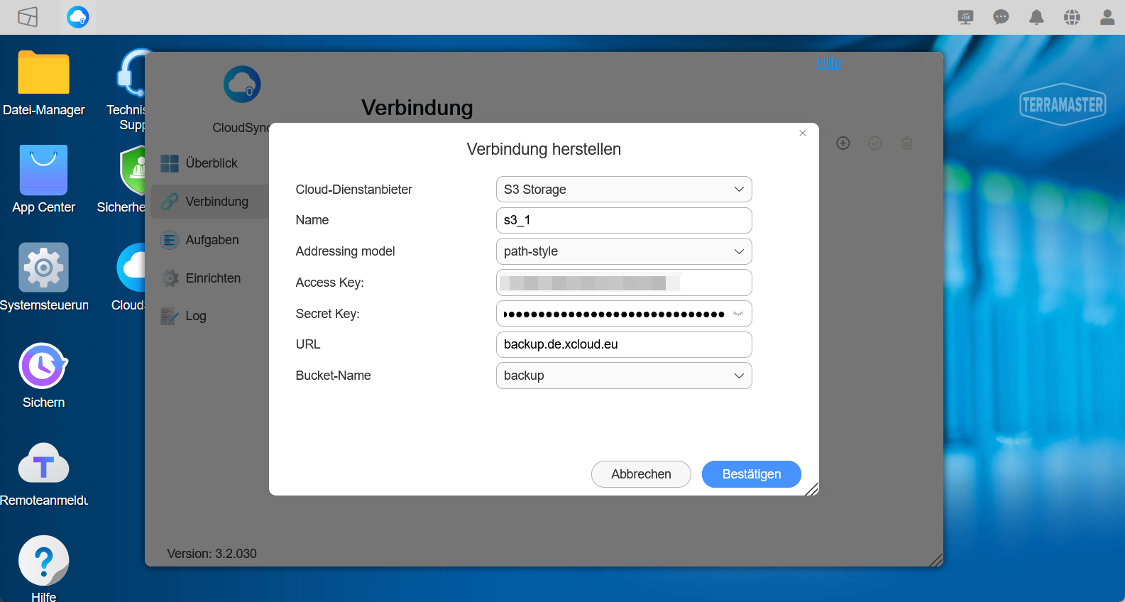 Verbindung erstellen