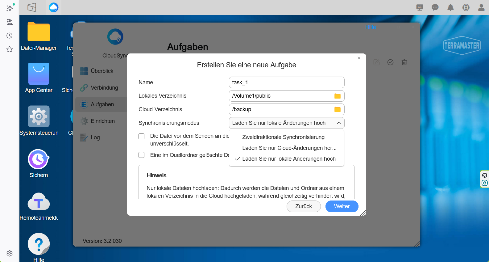 Aufgaben-Details