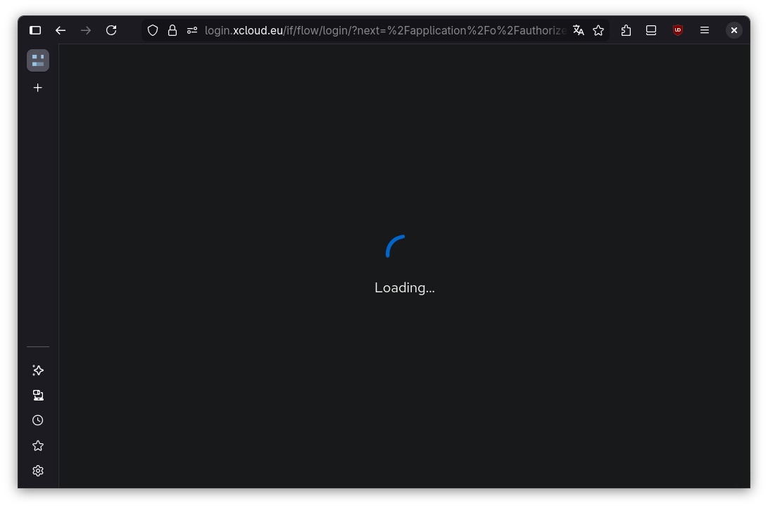 Endloser Ladescreen beim Login